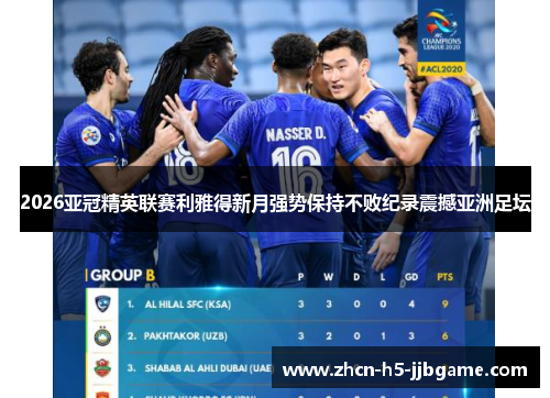 2026亚冠精英联赛利雅得新月强势保持不败纪录震撼亚洲足坛